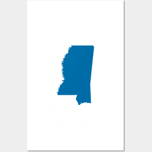 Powder Blue Mississippi Posters and Art